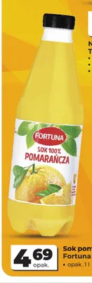 Sok pomarańczowy Fortuna promocja w Odido