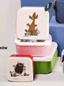 Zestaw 4 lunchboxów Moomin promocja w Empik