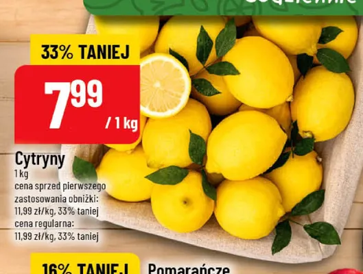 Cytryny promocja w POLOmarket