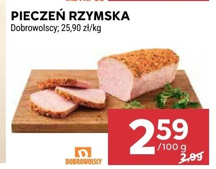 Pieczeń rzymska promocja w Stokrotka