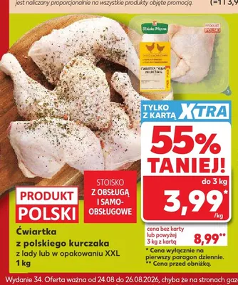 Ćwiartka z polskiego kurczaka promocja w Kaufland