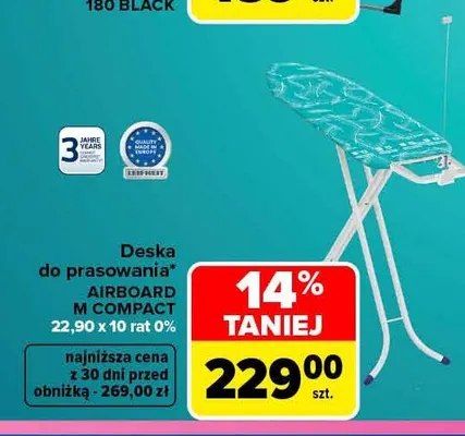 Deska do prasowania Airboard M Compact Leifheit promocja w Carrefour
