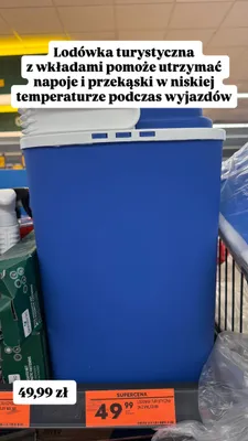 Lodówka turystyczna z wkładami promocja w Biedronka
