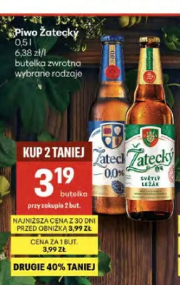 Piwo Žatecký promocja w Delikatesy Centrum