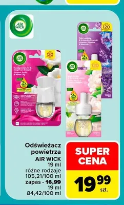 Zapas do odświeżacza powietrza Air Wick promocja w Carrefour
