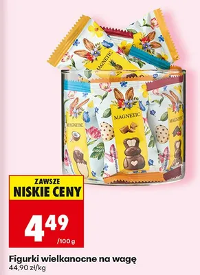 Figurki wielkanocne na wagę promocja w Biedronka
