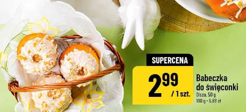 Babeczka do świeconki promocja w POLOmarket