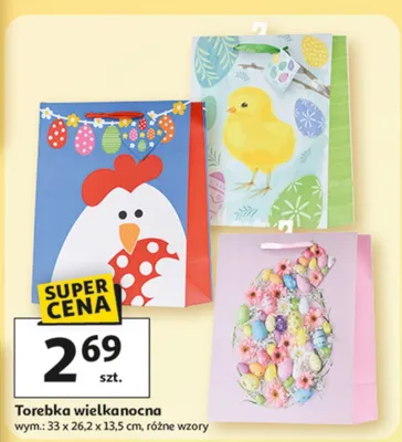 Torebka wielkanocna promocja w Auchan