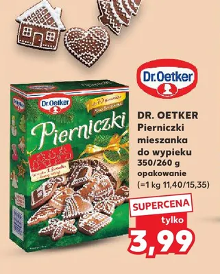 Pierniczki mieszanka do wypieku Dr. Oetker promocja w Kaufland