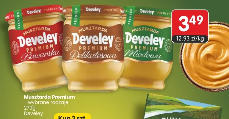 Musztarda Miodowa Develey promocja w Market Point