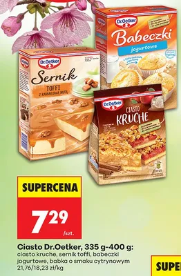 Babka o smaku cytrynowym promocja w Biedronka