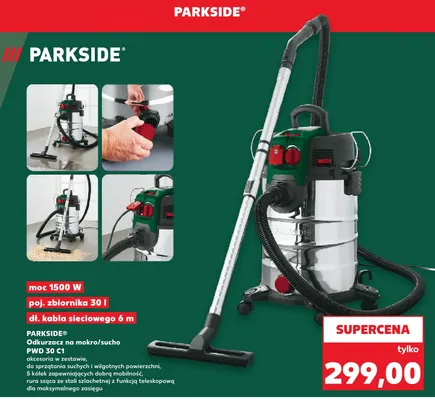 Odkurzacz na mokro/sucho PWD 30 C1 promocja w Kaufland