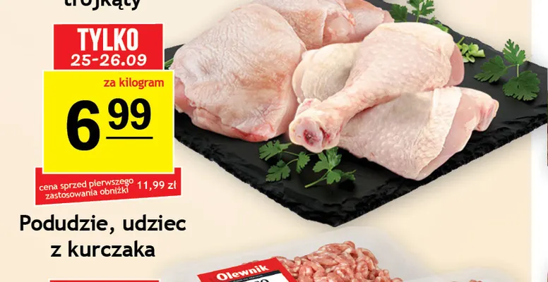 Podudzie z kurczaka promocja w Gram Market