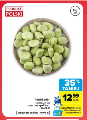Bób polski promocja w Carrefour