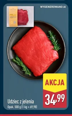 Udziec z jelenia promocja w Aldi
