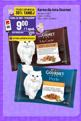 Karma dla kota Gourmet Perle 4-pak promocja w POLOmarket