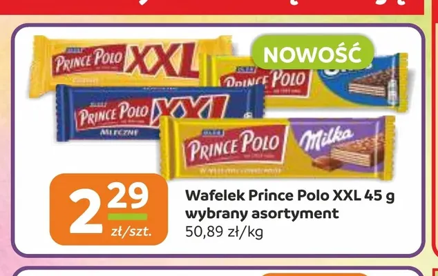 Wafelek Prince Polo XXL promocja w Gama