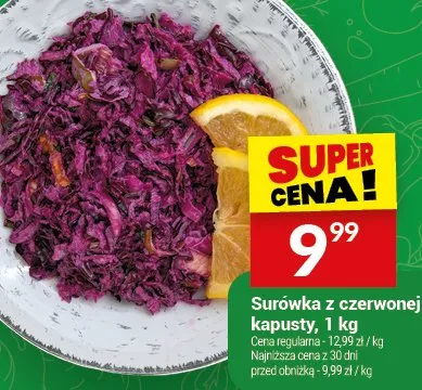 Surówka z czerwonej kapusty promocja w Twój Market