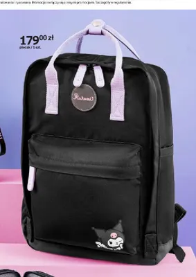 Plecak Kuromi czarny promocja w Empik