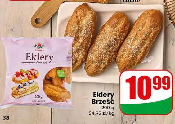 Eklery Brześć promocja w Dino