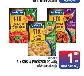 Fix sos w proszku Kucharek promocja w Tomi Markt