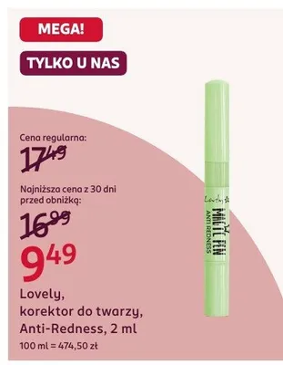Korektor do twarzy, Anti-Redness promocja w Rossmann