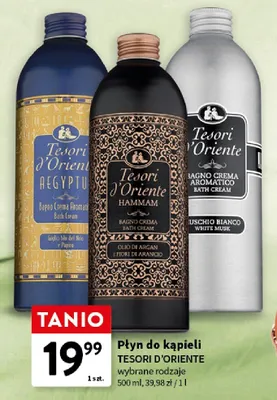 Płyn do kąpieli wybrane rodzaje promocja w Intermarche