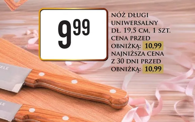 Nóż długi uniwersalny Enkele promocja w Dino