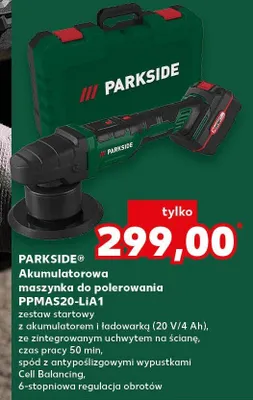 Akumulatorowa maszynka do polerowania PPMAS20-Li A1 promocja w Kaufland