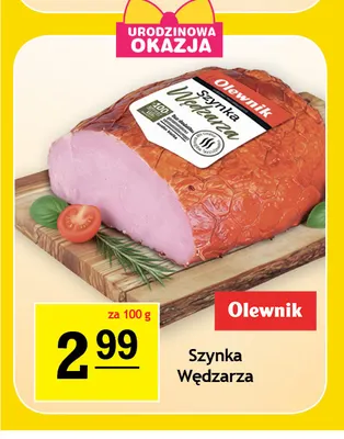 Szynka Wędzarza Olewnik promocja w Gram Market
