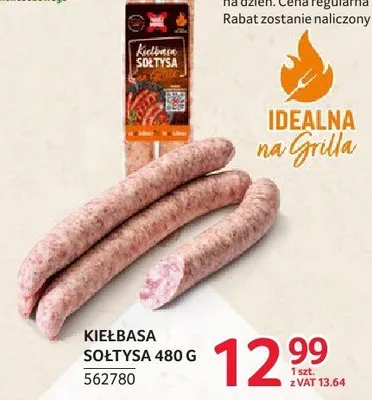 Kiełbasa sołtysa Madej Wróbel promocja w Selgros