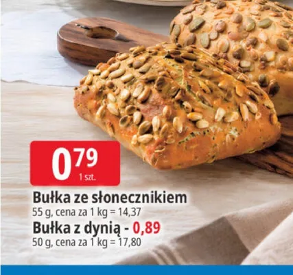 Bułka z dynią promocja w Leclerc