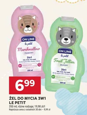 Żel do mycia 3w1 promocja w Stokrotka