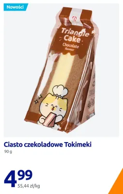 Ciasto czekoladowe Tokimeki promocja w Action