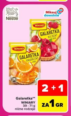 Galaretka Winiary promocja w Carrefour