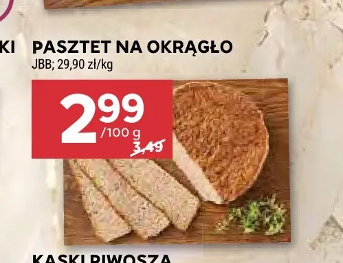 Pasztet Na Okrągło JBB promocja w Stokrotka