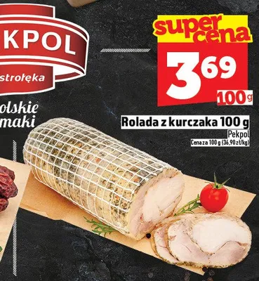 Rolada z kurczaka promocja w TOPAZ