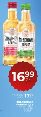 Żołądkowa Gorzka promocja w Duży Ben