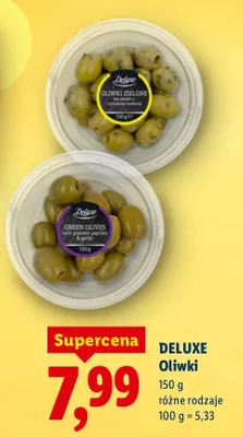 Oliwki 150 g, różne rodzaje promocja w Lidl