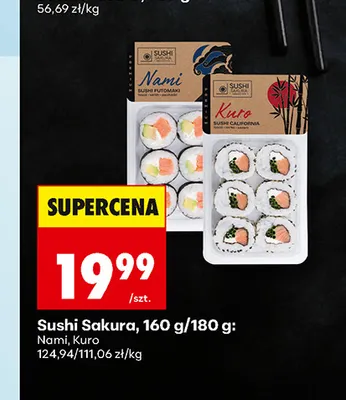Sushi Sakura Kuro promocja w Biedronka