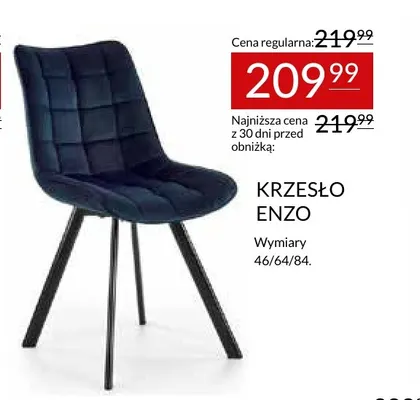 Krzesło Enzo promocja w Abra Meble