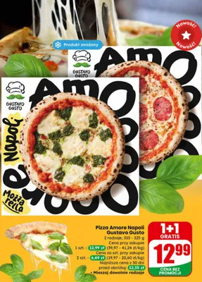 Pizza Amore Napoli 2 rodzaje promocja w Dino
