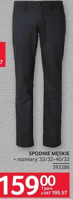 Spodnie męskie promocja w Selgros