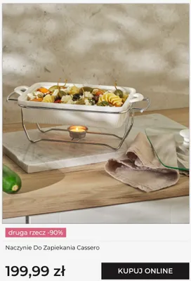 Naczynie do zapiekania Cassero home&you promocja w home&you