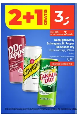 Napój gazowany Dr Pepper Strawberries & Cream promocja w Dealz