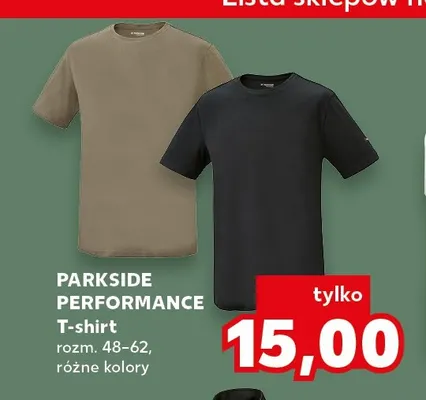 T-shirt Parkside Performance promocja w Kaufland