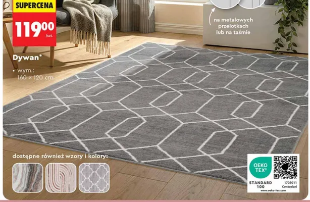 Dywan promocja w Biedronka