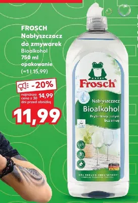 Nabłyszczacz do zmywarek bioalkohol promocja w Kaufland
