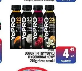 Jogurt pitny YoPro wysokobiałkowy promocja w Tomi Markt