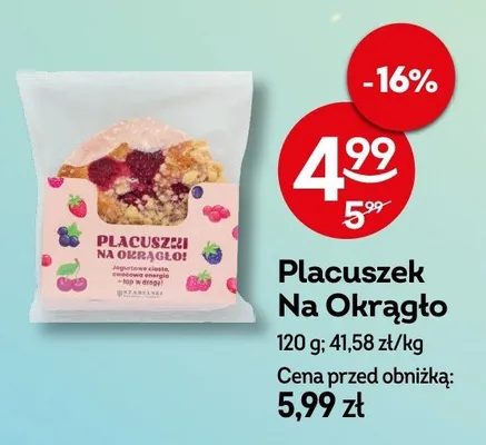 Placuszek na okrągło Żabka promocja w Żabka